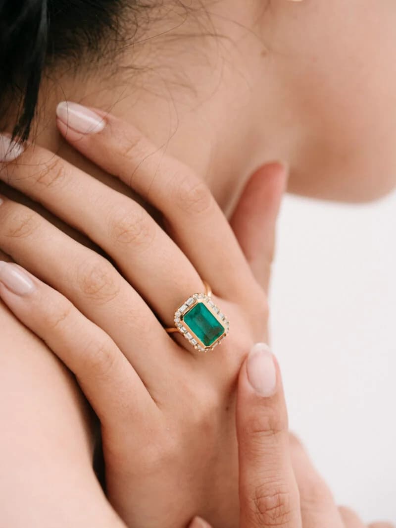 Anillo en Oro Blanco AN1924 — 5