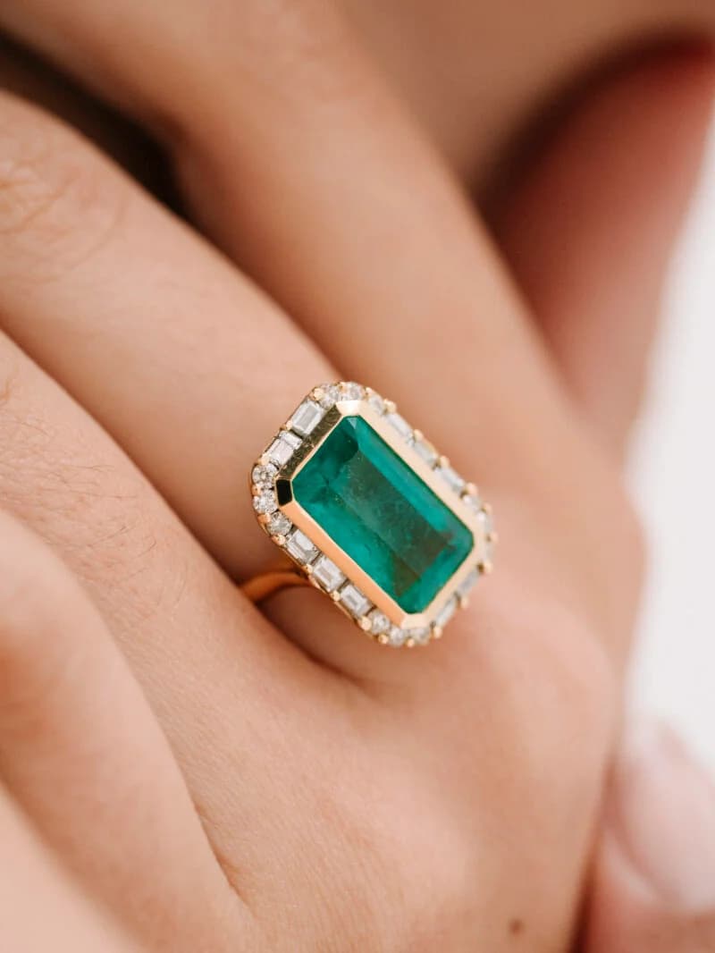 Anillo en Oro Blanco AN1924 — 6